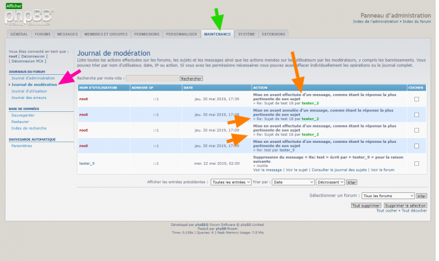 phpBB - Best Answer extension - Journal de modération.png