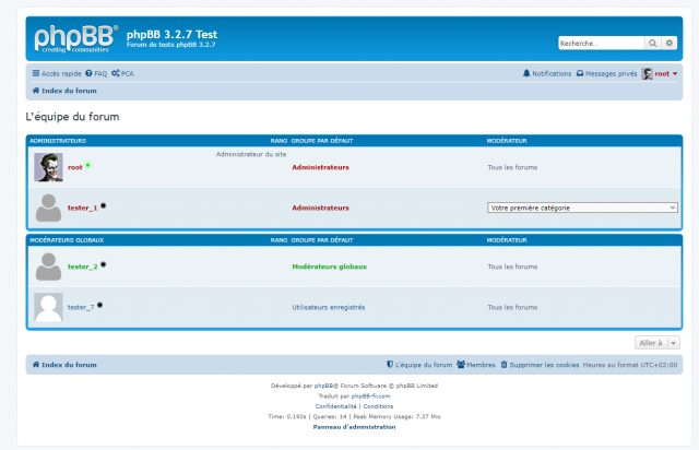 phpBB - Extension - Member Avatar & Status - Page de l’équipe du forum.png