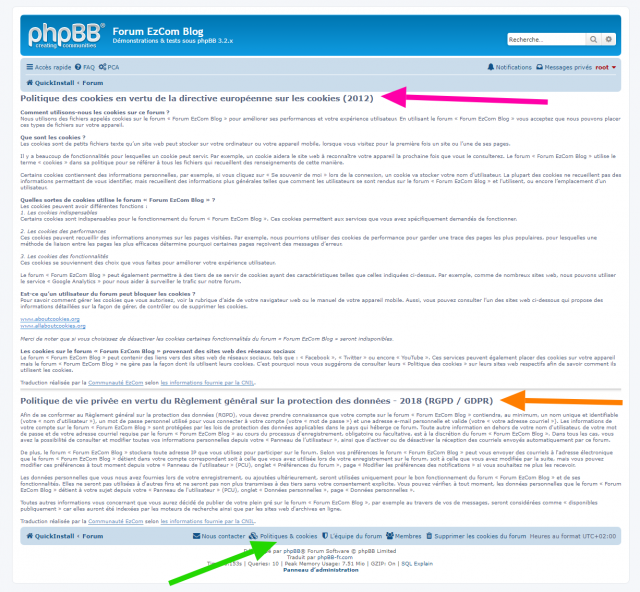 Privacy policy - Page des politiques de vie privée & des cookies.png