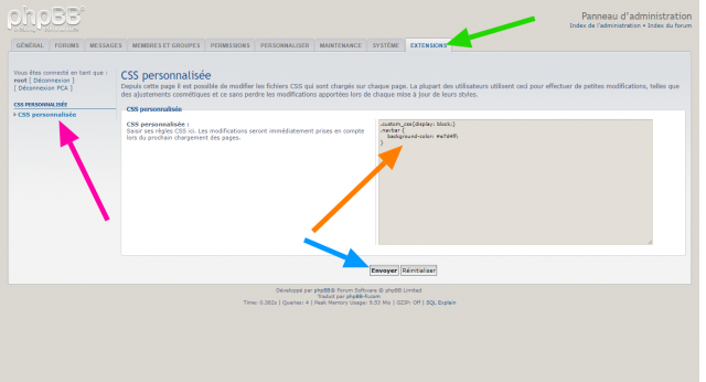 phpBB Extension - Custom CSS - Page Administration.png