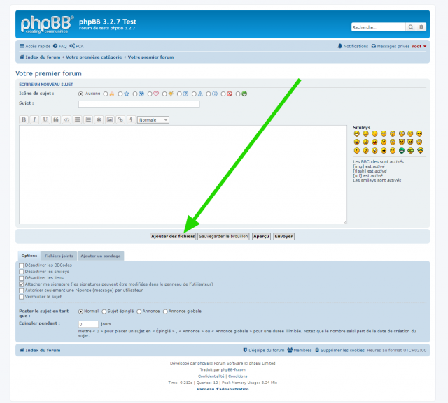 phpBB - Extension - Move Add files button - Page de l’éditeur complet - Bouton Ajouter des fichiers.png