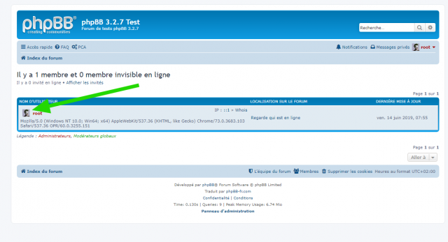 phpBB - Extension - Member Avatar & Status - Page du Qui est en ligne.png