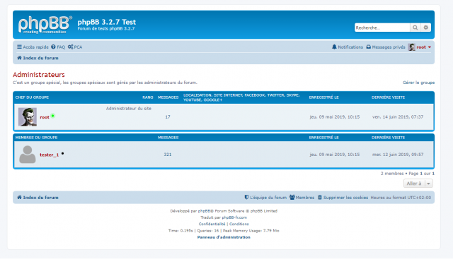 phpBB - Extension - Member Avatar & Status - Page d’un groupe.png