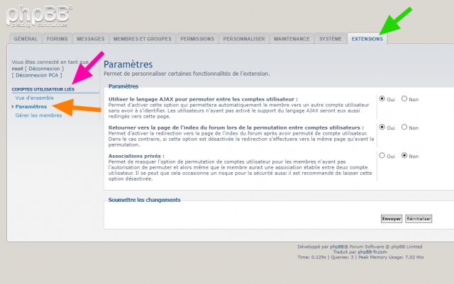 phpBB - Extension - Linked Accounts - Paramètres.png